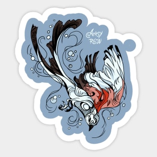 Scissor Tailed Flycatcher Sticker